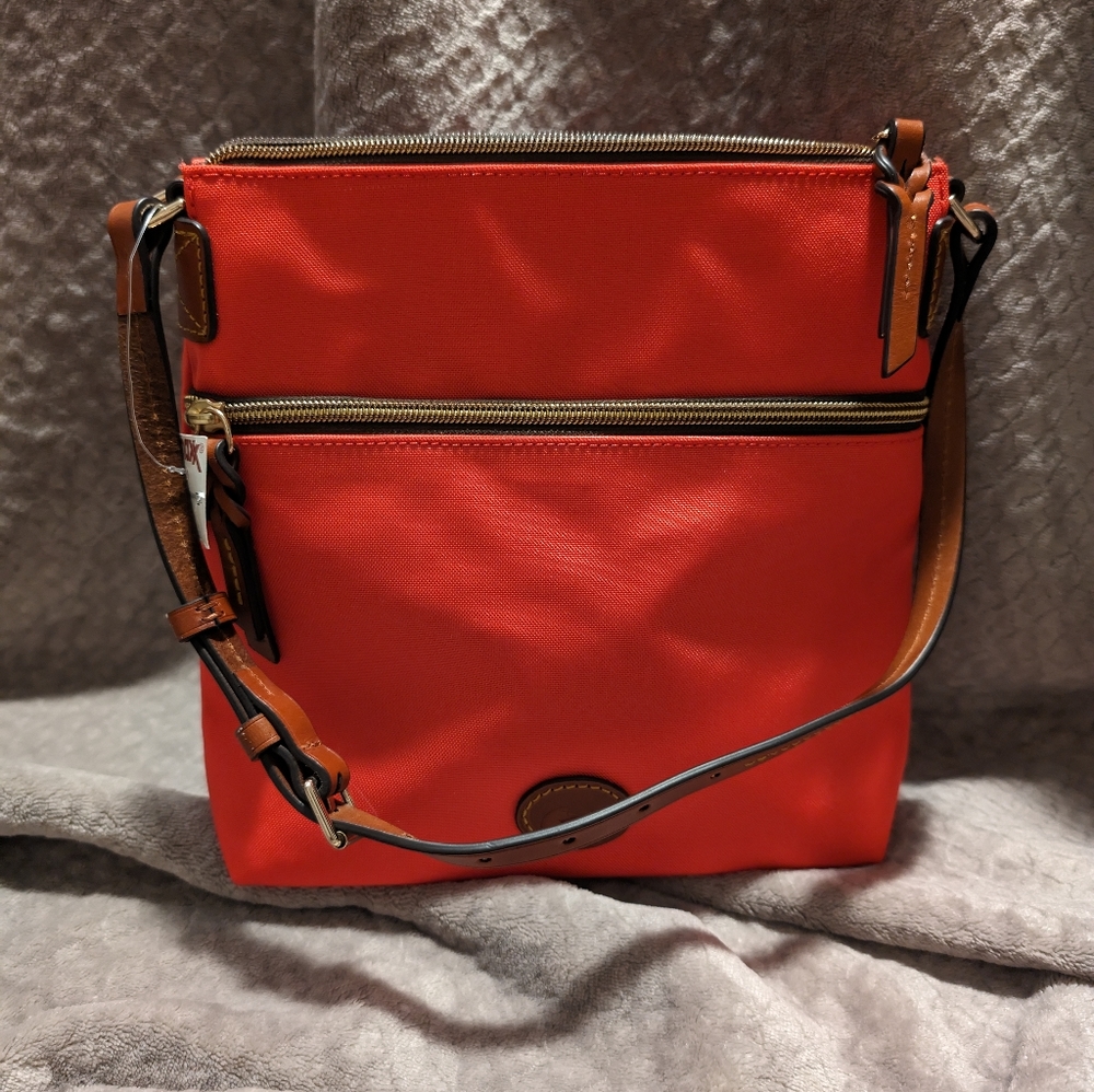 Dooney and Bourke shoulder bag. Red